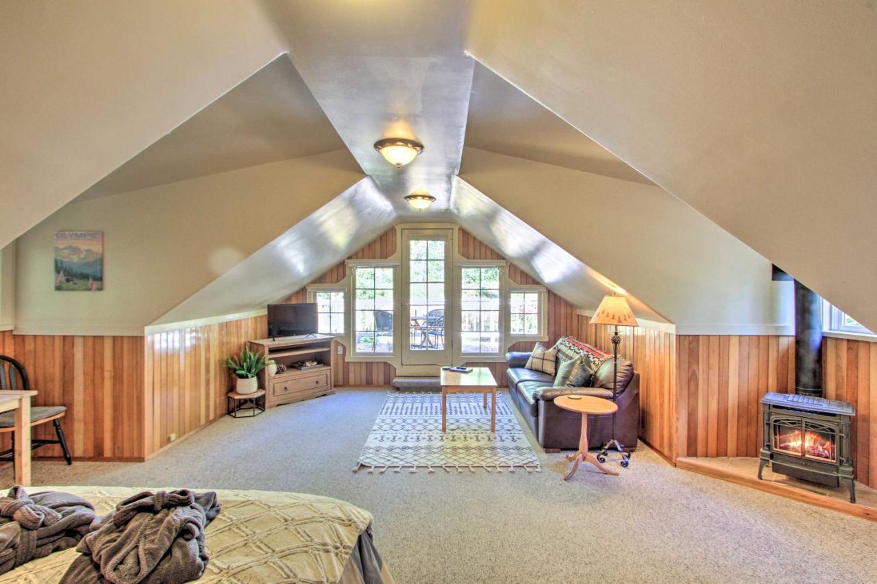 Owls Nest Studio With Hot Tub Hike Nearby! Ashford Exterior photo